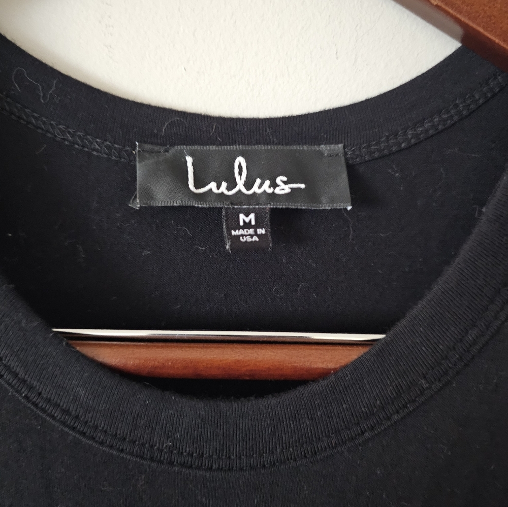Lulu's Black Maxi Dress - Picture 4 of 4
